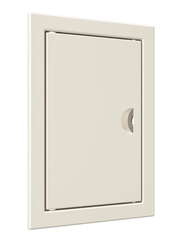 Люк ревизионный ЛР фланец 98х148 ручка 122х172 пластик Ivory EVECS