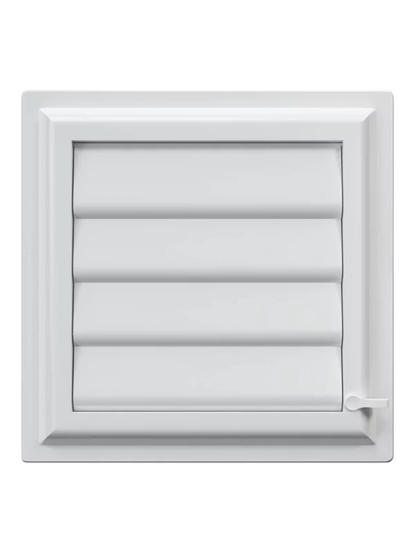 Решетка вентиляционная AIRVENT регулируемая жалюзи 281х281 пластик ERA