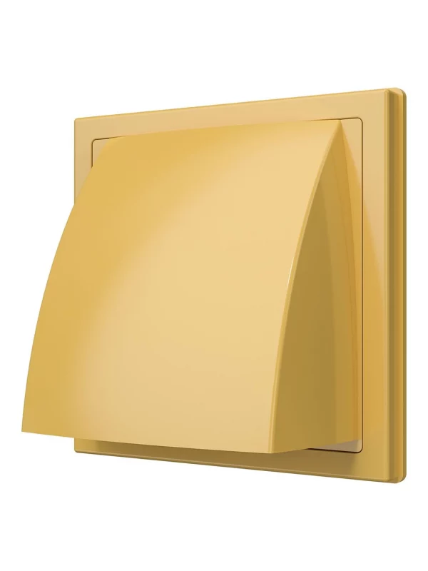 Выход стенной КФВ фланец D125 обратный клапан 150х150 ASA Beige ERA