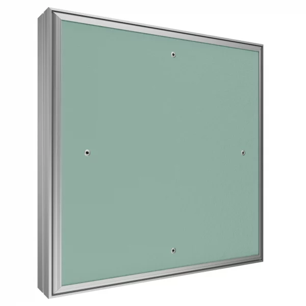 Люк ревизионный D Ceramo Base 600х600 скрытый монтаж съемный алюминий EVECS