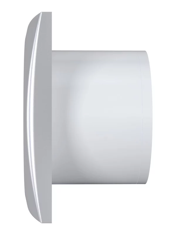 Вентилятор накладной AURA D125 обратный клапан Gray metal DICITI
