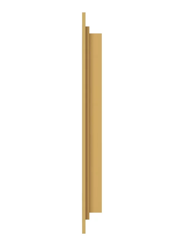 Решетка вентиляционная РП фланец 432х117 переточная 455х133 пластик Beige ERA