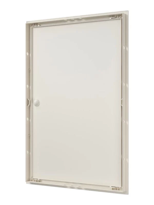 Люк ревизионный ЛР фланец 396х596 ручка 418х618 пластик Ivory EVECS