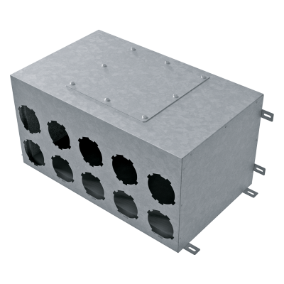 Metall-Verteilerkasten BlauFast SR 200/90x10 02