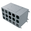 Metall-Verteilerkasten BlauFast SR 200/90x15 02