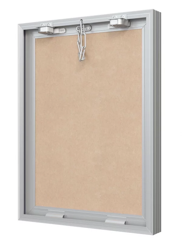 Люк ревизионный D Ceramo Base 300х400 скрытый монтаж съемный алюминий EVECS