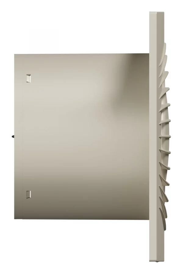Вентилятор накладной SLIM D100 обратный клапан Ivory DICITI