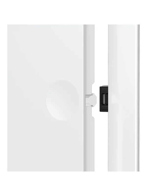 Люк ревизионный LN фланец 300х300 нажимной 327х327 пластик EVECS