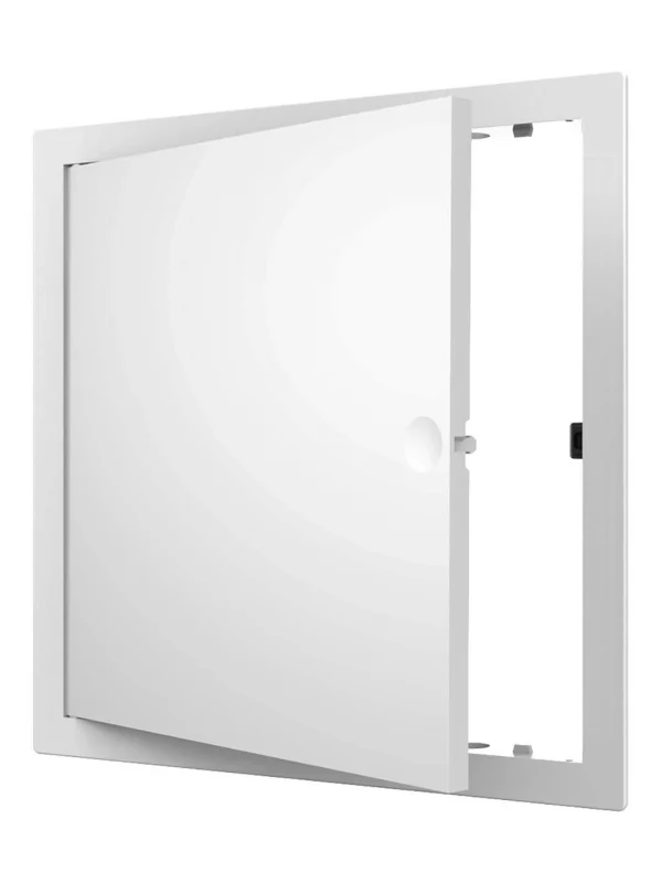 Люк ревизионный LN фланец 200x200 нажимной 224х224 пластик EVECS