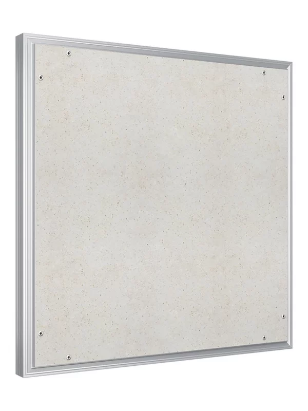 Люк ревизионный D Ceramo Optimum 600х600 скрытый монтаж петля алюминий EVECS