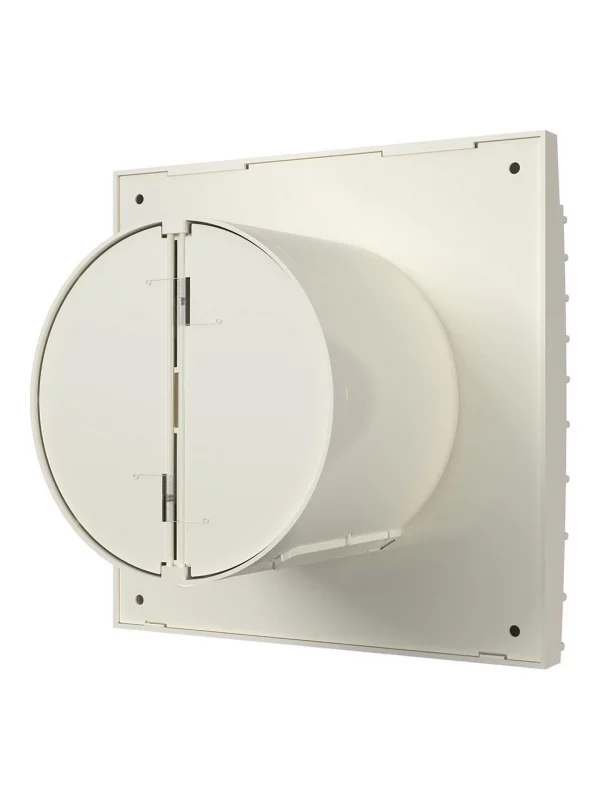 Вентилятор накладной SILENT D125 обратный клапан Ivory DICITI
