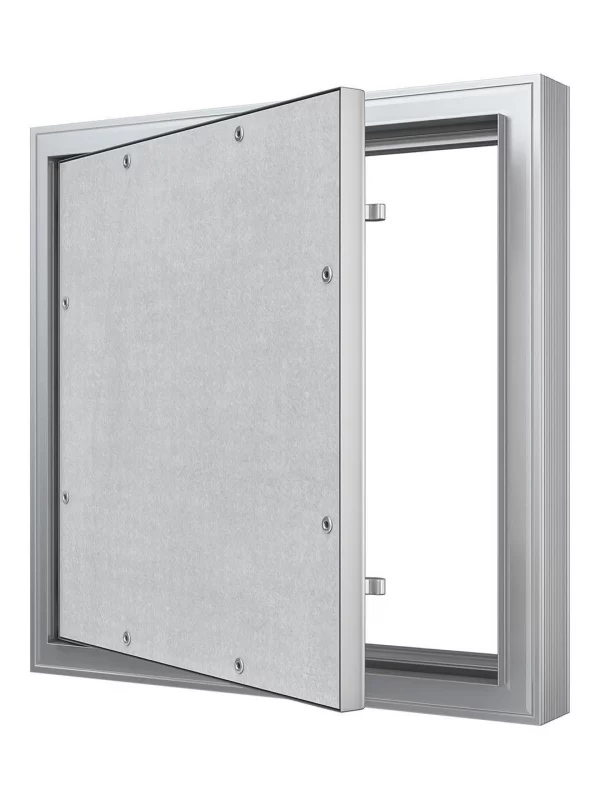 Люк ревизионный D Ceramo Comfort 600х600 скрытый монтаж усиленная петля алюминий EVECS