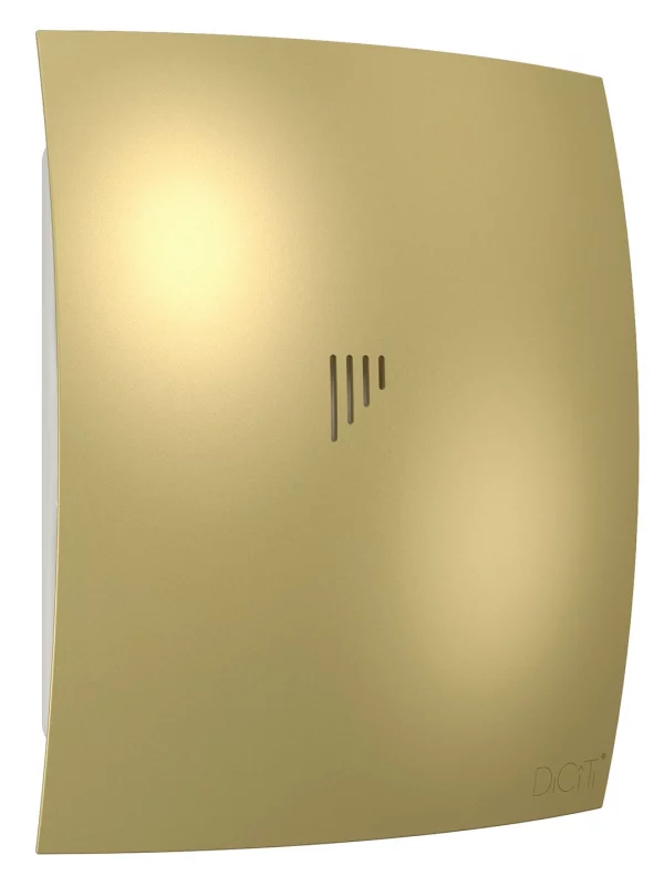 Вентилятор накладной BREEZE D125 обратный клапан Champagne DICITI