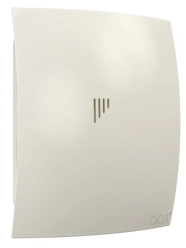 Вентилятор накладной BREEZE D125 обратный клапан Ivory DICITI