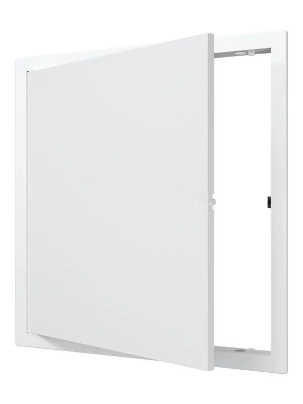 Люк ревизионный LN фланец 300х300 нажимной 327х327 пластик EVECS