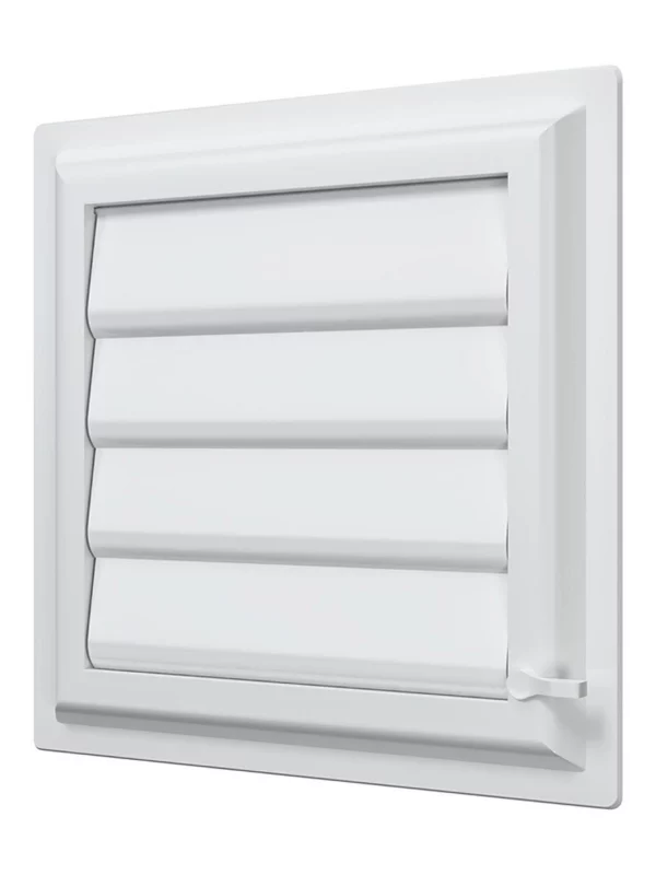Решетка вентиляционная AIRVENT регулируемая жалюзи 281х281 пластик ERA
