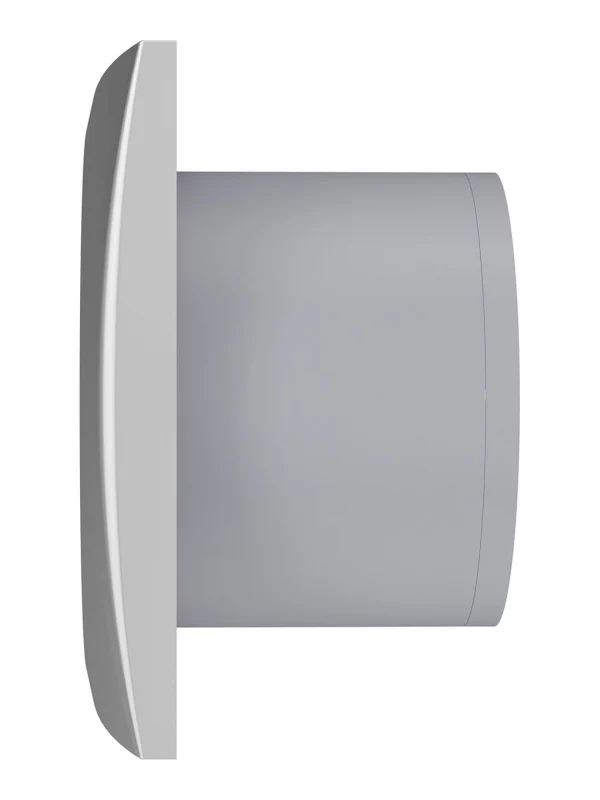 Вентилятор накладной AURA D125 обратный клапан Chrome DICITI