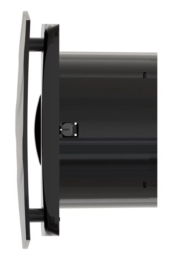 Вентилятор накладной WAVE 120C Black classic обратный клапан ERA