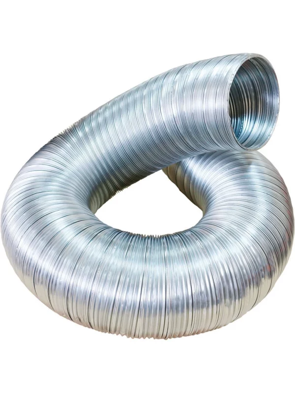 Воздуховод AVA D130 гофрированный алюминий AURAMAX