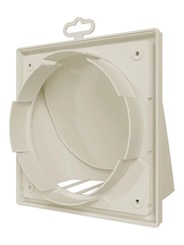 Выход стенной КФВ фланец D150/160 обратный клапан 190х190 ASA Ivory ERA